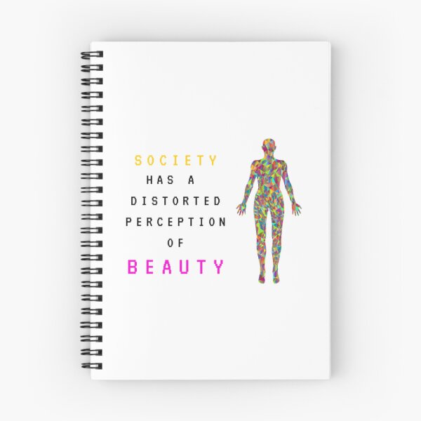 Item preview, Feminism Society Has A Distorted Perception Of Beauty | Light Background designed and sold by embaarc.