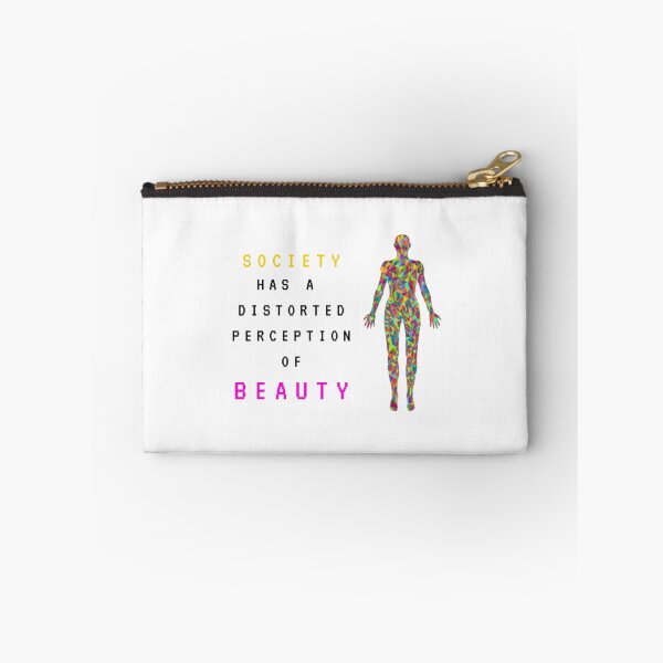 Item preview, Feminism Society Has A Distorted Perception Of Beauty | Light Background designed and sold by embaarc.