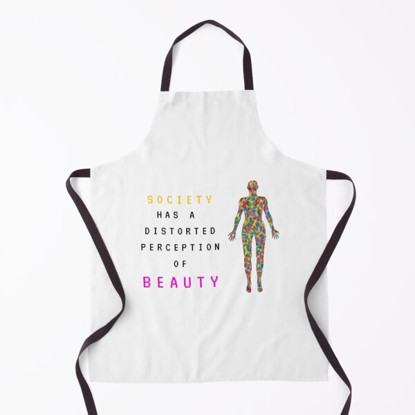 Item preview, Feminism Society Has A Distorted Perception Of Beauty | Light Background designed and sold by embaarc.