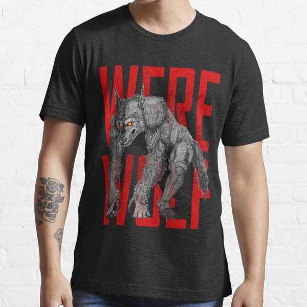 Werewolf T Shirt For Sale By Shi Redbubble Werewolf T Shirts