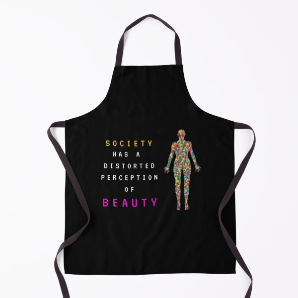 Item preview, Feminism Society Has A Distorted Perception Of Beauty | Dark Background designed and sold by embaarc.
