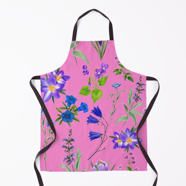 Item preview, Victorian Pink & Purple Floral Pattern designed and sold by Edenglow Prints & Peculiars.