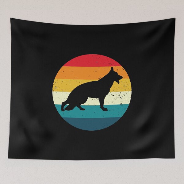 Item preview, German Shepherd - Retro, Vintage Style designed and sold by EstelleStar.