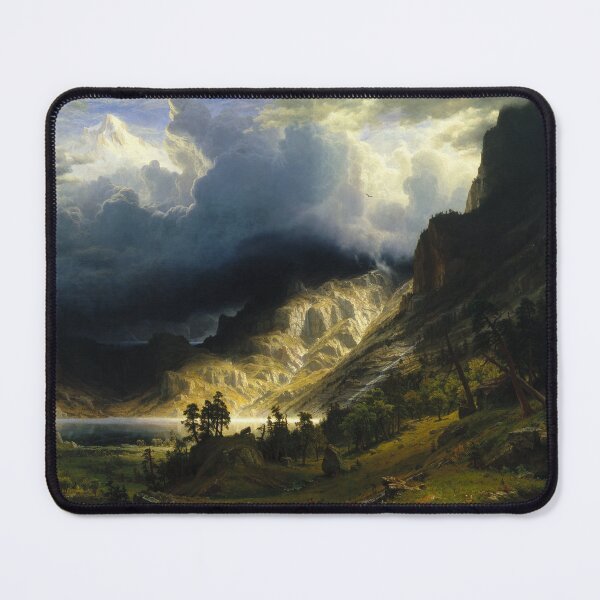 Item preview, A Storm in the Rocky Mountains (Bierstadt) designed and sold by ArtHistorical.
