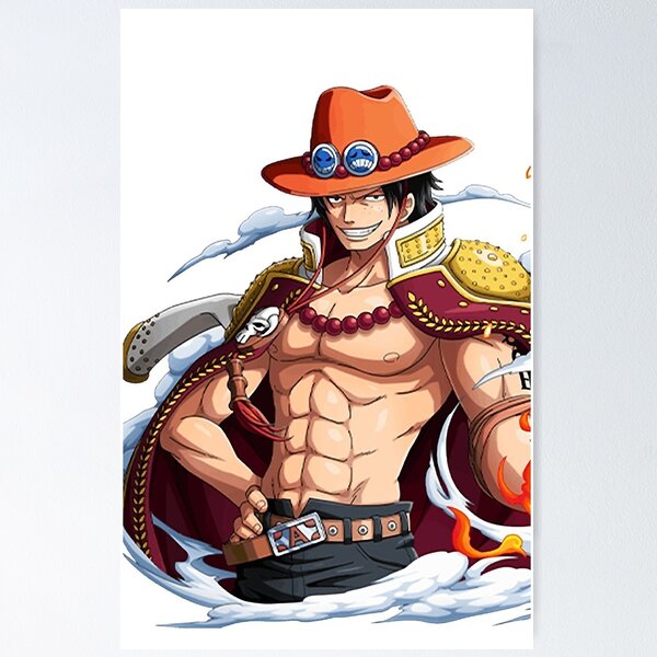 One Piece Anime Portgas D Ace Hats Cosplay Cowboy Cap for Men Women  Children Pirates Cap