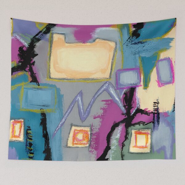 Item preview, Abstract Expressionism Art Painting, Considering Options designed and sold by Itaya Art.