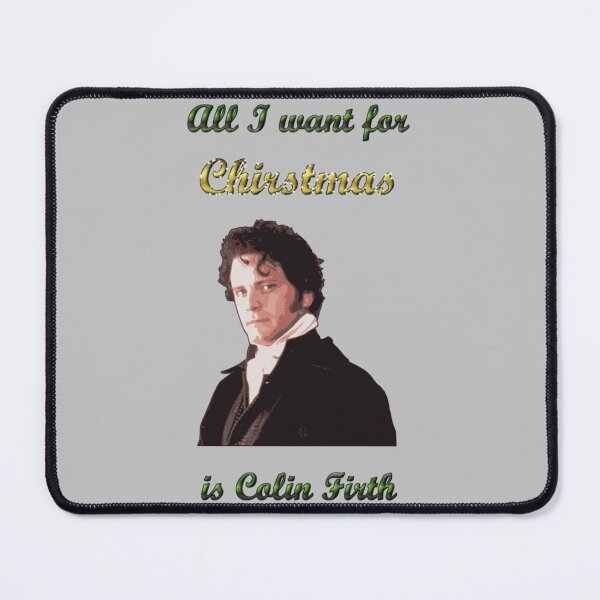 Item preview, All I want for Christmas is Colin Firth Fitted designed and sold by LibraryCloset.