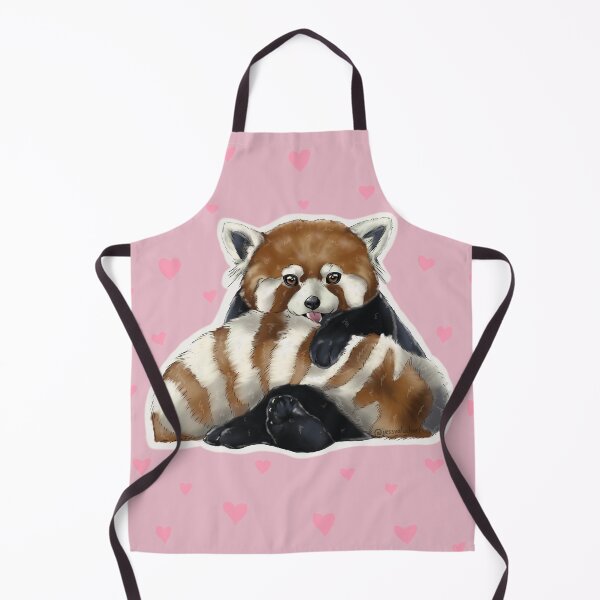 Item preview, Cute Red Panda Hearts designed and sold by jessvaluchart.