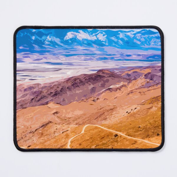 Item preview, Cerro Gordo Road Vintage Travel Poster designed and sold by SJMexplores.