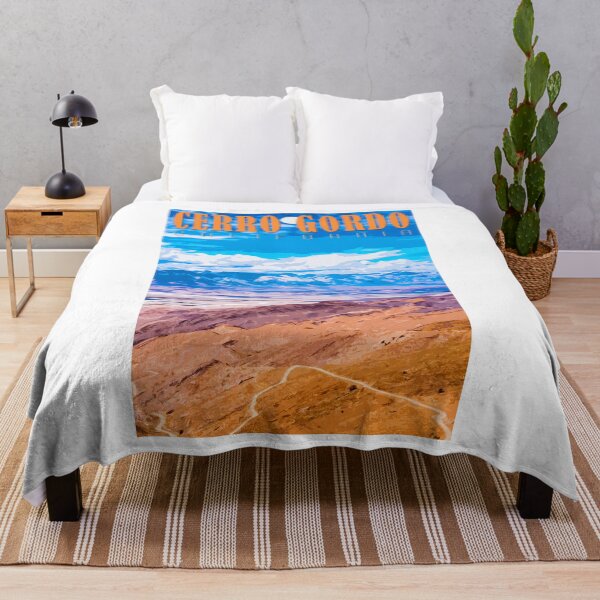 Item preview, Cerro Gordo Road Vintage Travel Poster designed and sold by SJMexplores.