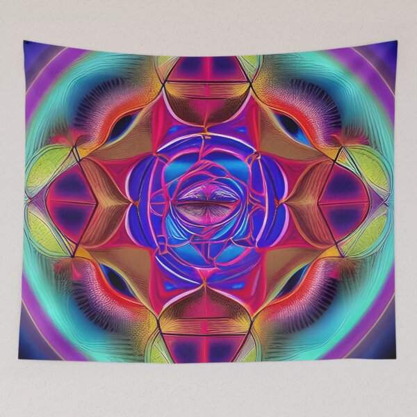 Item preview, A Rose by any other Name - Psychedelic Visuals designed and sold by NomadicCreative.