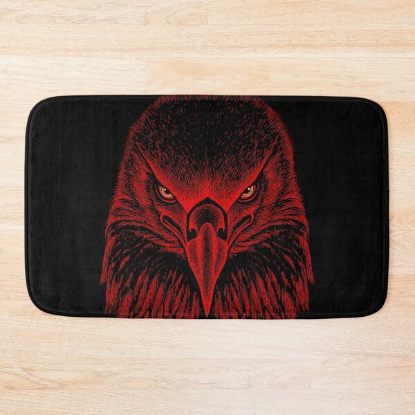 Item preview, AWESOME INTENSE EAGLE PORTRAIT dk red designed and sold by THE AMERICAN TEEVANGELIST.