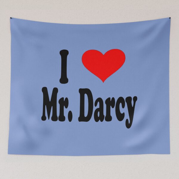 Item preview, I Love Mr Darcy - Pride And Prejudice Fitted  designed and sold by LibraryCloset.