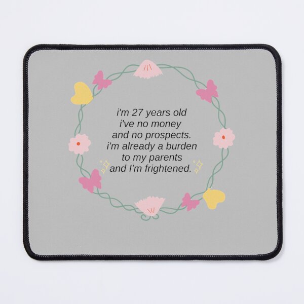 Item preview, I_m 27 years old, I_ve no money and no prospects (pride and prejudice)   designed and sold by LibraryCloset.