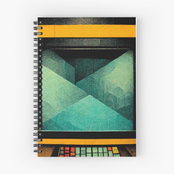 Item preview, Terminal de computadora, estilo MC Escher, coloreada designed and sold by demesita.