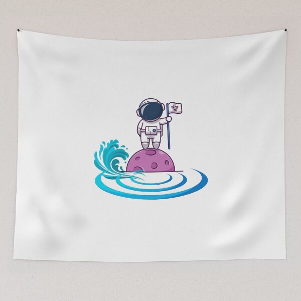 Item preview, Georgia Okeeffe Luna rosa sobre el agua designed and sold by ApurwaArtShop.