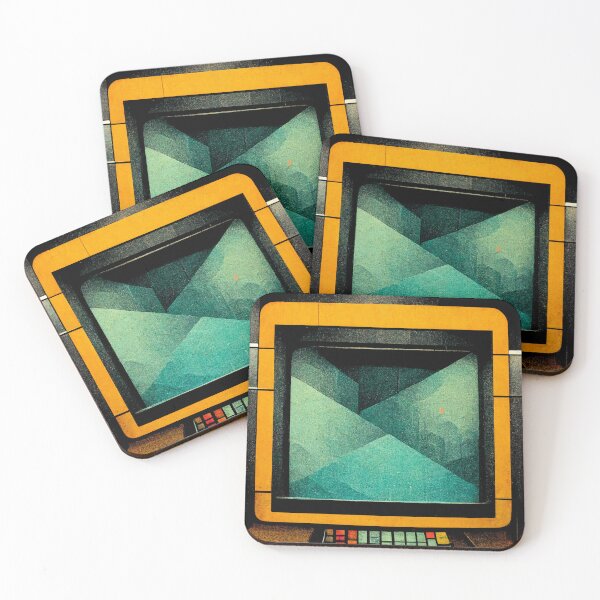Item preview, Computer Terminal, MC Escher Style, Colorized designed and sold by demesita.
