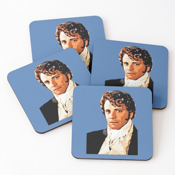 Item preview, Mr Darcy, Pride and Prejudice Art Print Cartoon Effect   designed and sold by LibraryCloset.