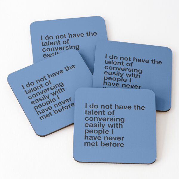 Item preview, Mr. Darcy Quote   designed and sold by LibraryCloset.