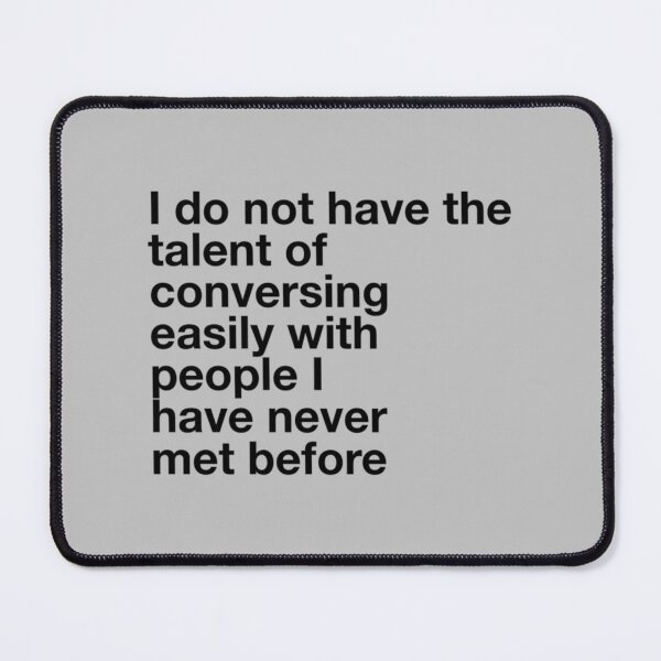 Item preview, Mr. Darcy Quote designed and sold by LibraryCloset.
