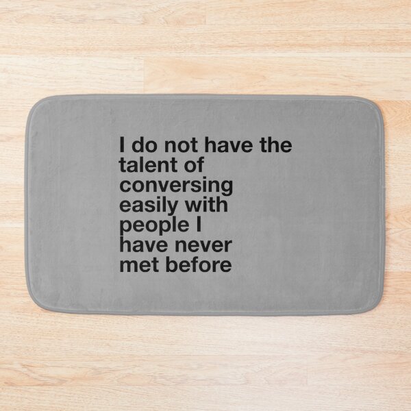 Item preview, Mr. Darcy Quote   designed and sold by LibraryCloset.
