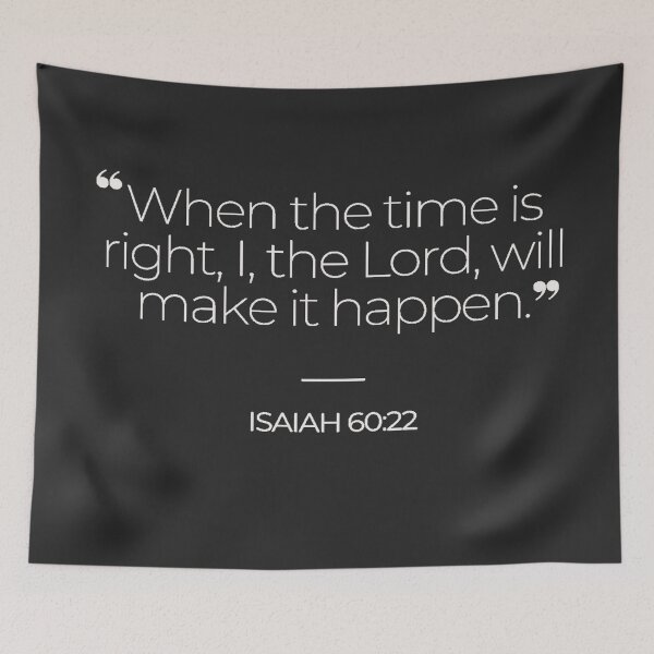 Item preview, Bible Verse Isaiah 60:22 designed and sold by TonsPOD.