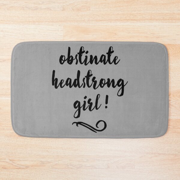 Item preview, Obstinate, Headstrong Girl! - Jane Austen   designed and sold by LibraryCloset.