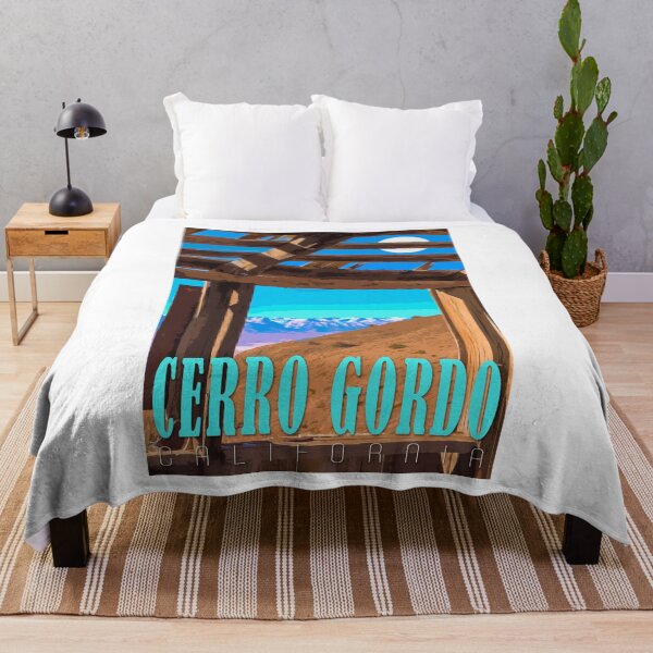 Item preview, Cerro Gordo Mount Whitney Travel Poster designed and sold by SJMexplores.