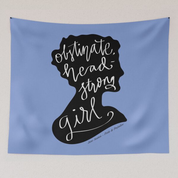Item preview, Pride and Prejudice Quote    designed and sold by LibraryCloset.