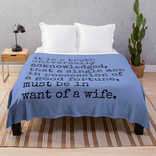 Item preview, Pride and Prejudice Quote designed and sold by LibraryCloset.