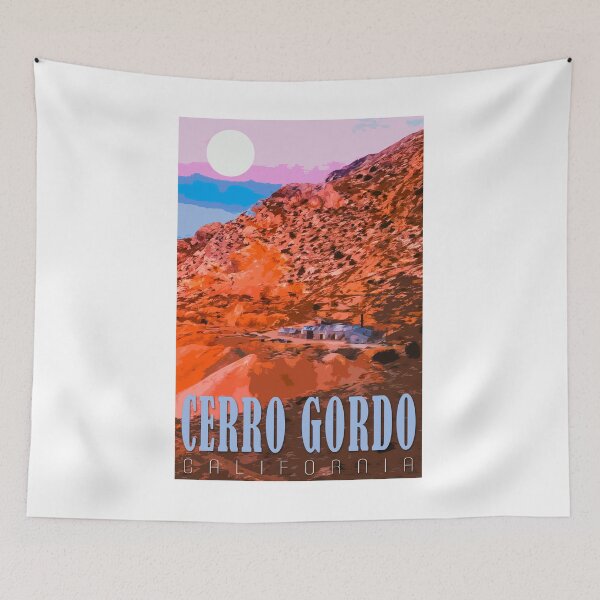 Item preview, Cerro Gordo Union Mine Travel Poster designed and sold by SJMexplores.