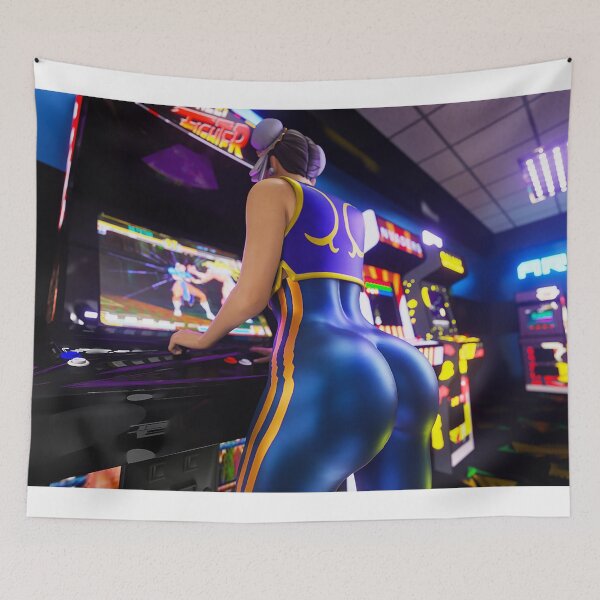 Item preview, Chun Li at Arcade designed and sold by HisAndHerShirts.