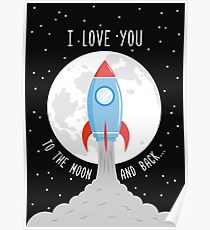 I Love You to the Moon and Back II Poster