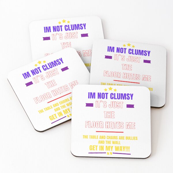 Item preview, Im Not Clumsy Funny Sarcastic Quotes designed and sold by byrne-ma.