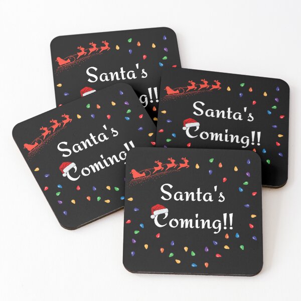 Item preview, Santa's Coming!  designed and sold by JDFunTees.