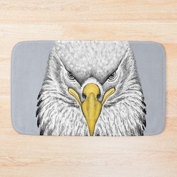 Item preview, AWESOME INTENSE EAGLE PORTRAIT natural bald eagle designed and sold by THE AMERICAN TEEVANGELIST.