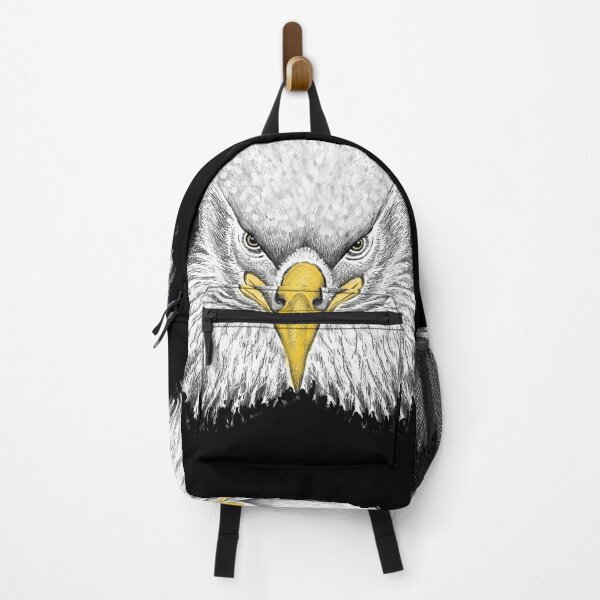 Item preview, AWESOME INTENSE EAGLE PORTRAIT natural bald eagle designed and sold by THE AMERICAN TEEVANGELIST.
