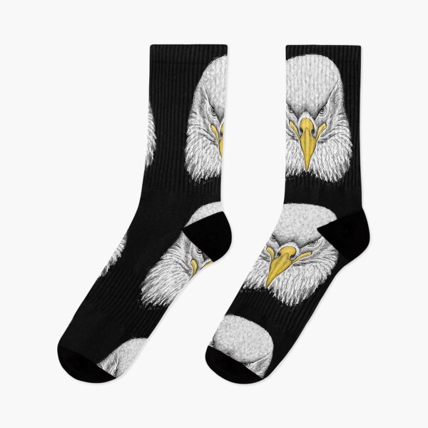 Item preview, AWESOME INTENSE EAGLE PORTRAIT natural bald eagle designed and sold by THE AMERICAN TEEVANGELIST.