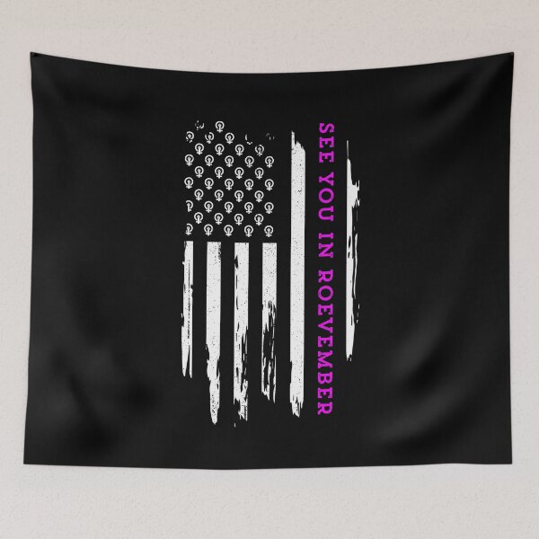 Item preview, See You In Roevember Pro Choice Pro Roe v Wade American Flag designed and sold by RosannaArt.