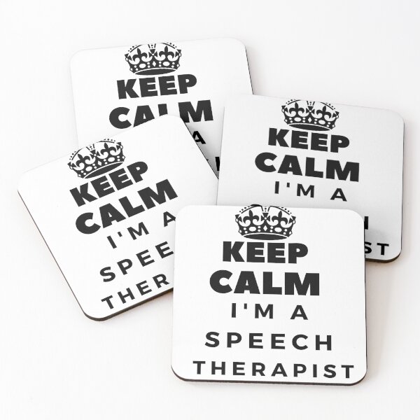 Item preview, keep calm im a speech therapist designed and sold by medojerrari79.