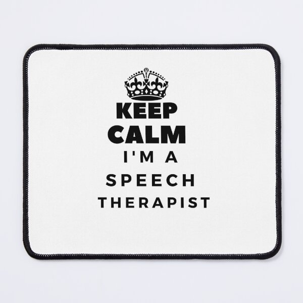 Item preview, keep calm im a speech therapist designed and sold by medojerrari79.