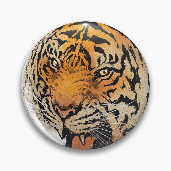Item preview, Roaring Vintage Tiger designed and sold by SuziQPrayers427.