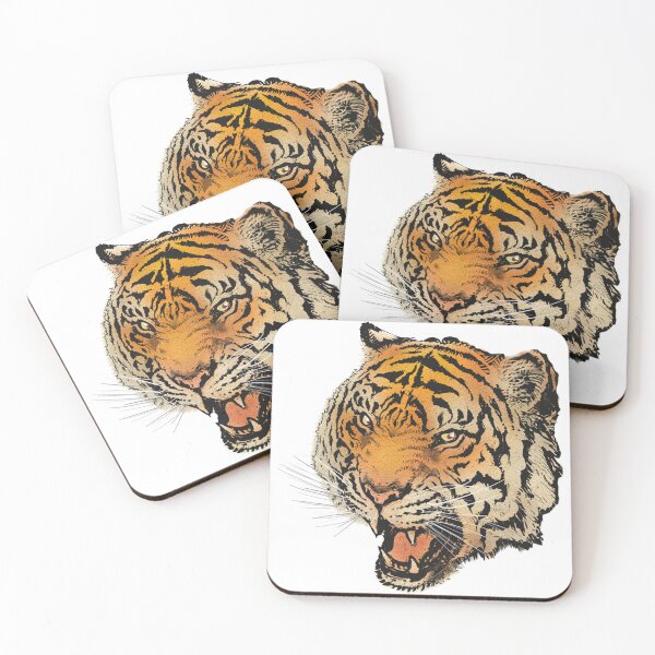 Item preview, Roaring Vintage Tiger designed and sold by SuziQPrayers427.