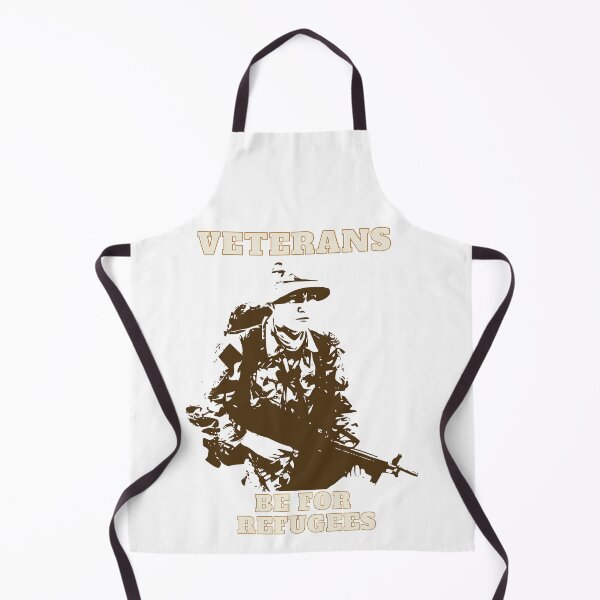 Item preview, veterans before refugees designed and sold by The Magic Hand.
