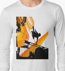 parkour silhouette Long Sleeve T-Shirt