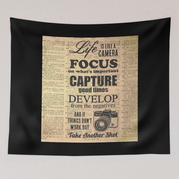 Item preview, Girl Life Is Like Camera vintage designed and sold by HerwigVob.