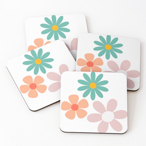 Item preview, Retro Flowers designed and sold by argentdesignco.