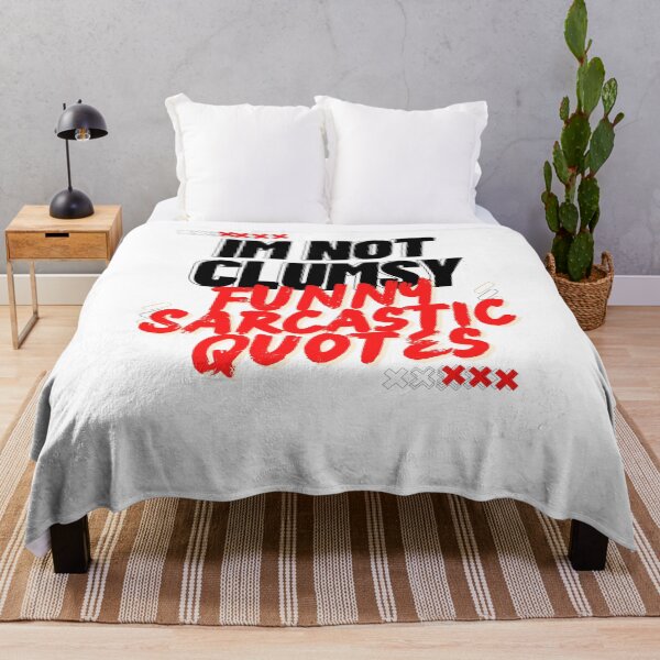 Item preview, Im Not Clumsy Funny Sarcastic Quotes designed and sold by byrne-ma.