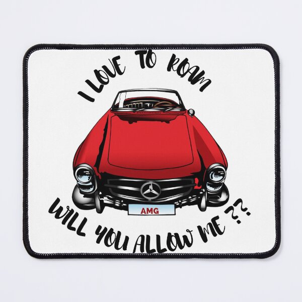Item preview, i love to drive you AMG stickers mercedes red designed and sold by KAONZA.