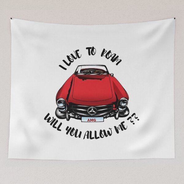 Item preview, i love to drive you AMG stickers mercedes red designed and sold by KAONZA.